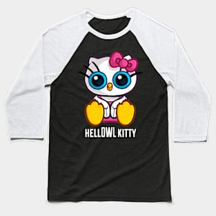 Hell-OWL_kitty Baseball T-Shirt